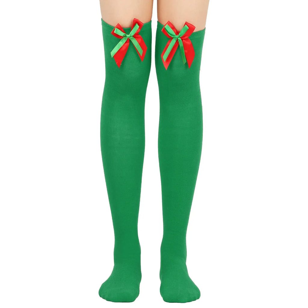 Knee High Christmas Stockings by Kore Kawaii