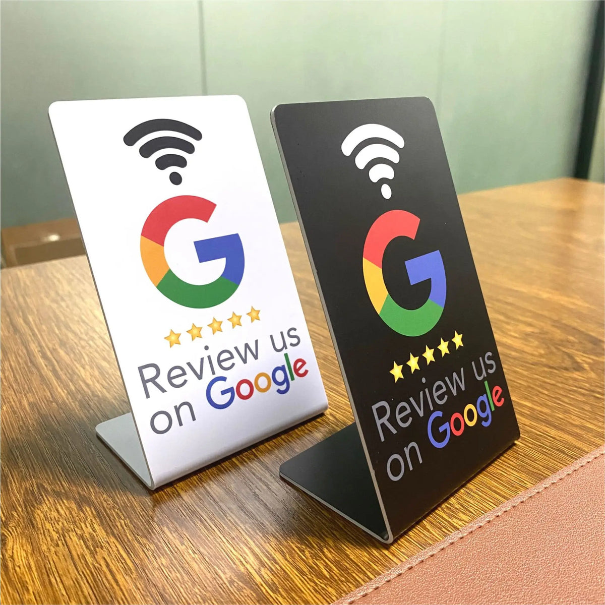 Tap The NFC Stand, Google NFC Review Card, Restaurant Bend Card, NFC Positive Review Card, Stand Desktop Review Card by FLIPSTYLEZLLC