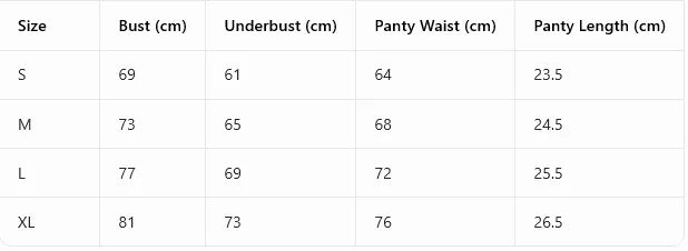 New Ribbed Women's Underwear Set Letter Strap Underwear Front-Clasp Push-Up Bra Comfy Daily Female Bra Set by Ladyez