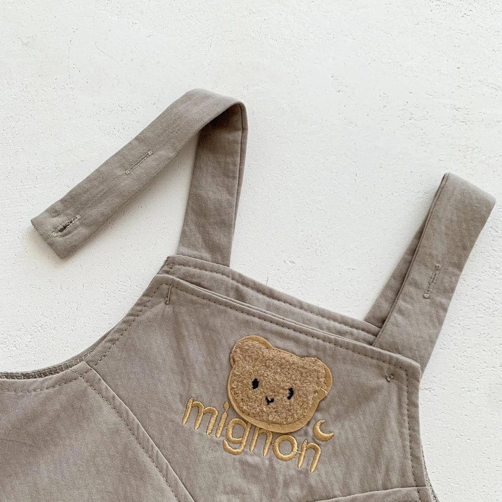 Summer Baby Clothes Set Cute Bear Print Baby Overalls 0-24 Months by FLIPSTYLEZLLC