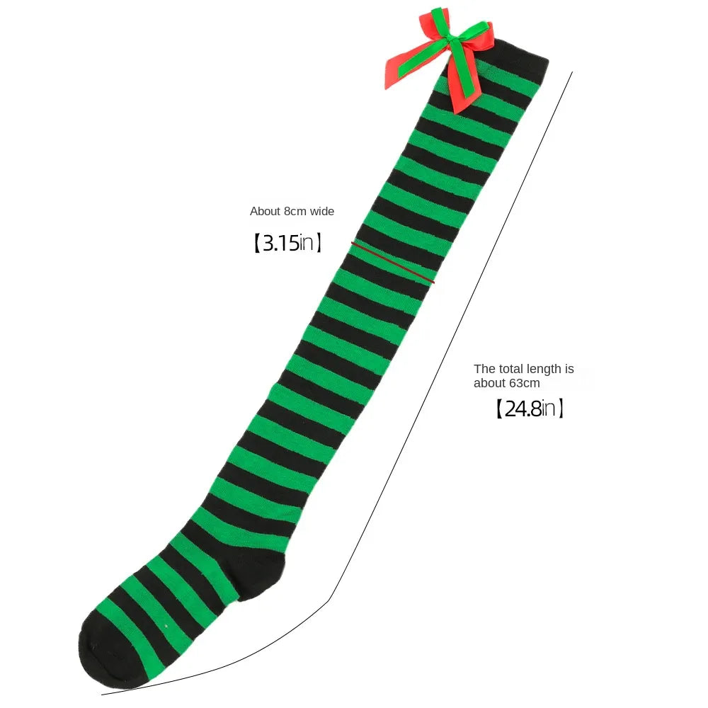 Knee High Christmas Stockings by Kore Kawaii