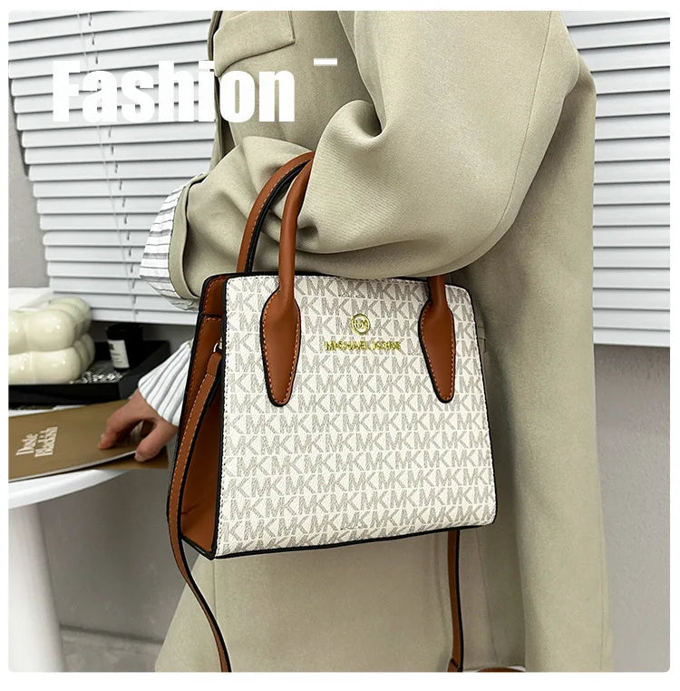 New Michael Kors Women's Fashion Casual Cross Shoulder Bag MK Handbag Business Travel Bag Multi Functional Letter Bag by FLIPSTYLEZLLC