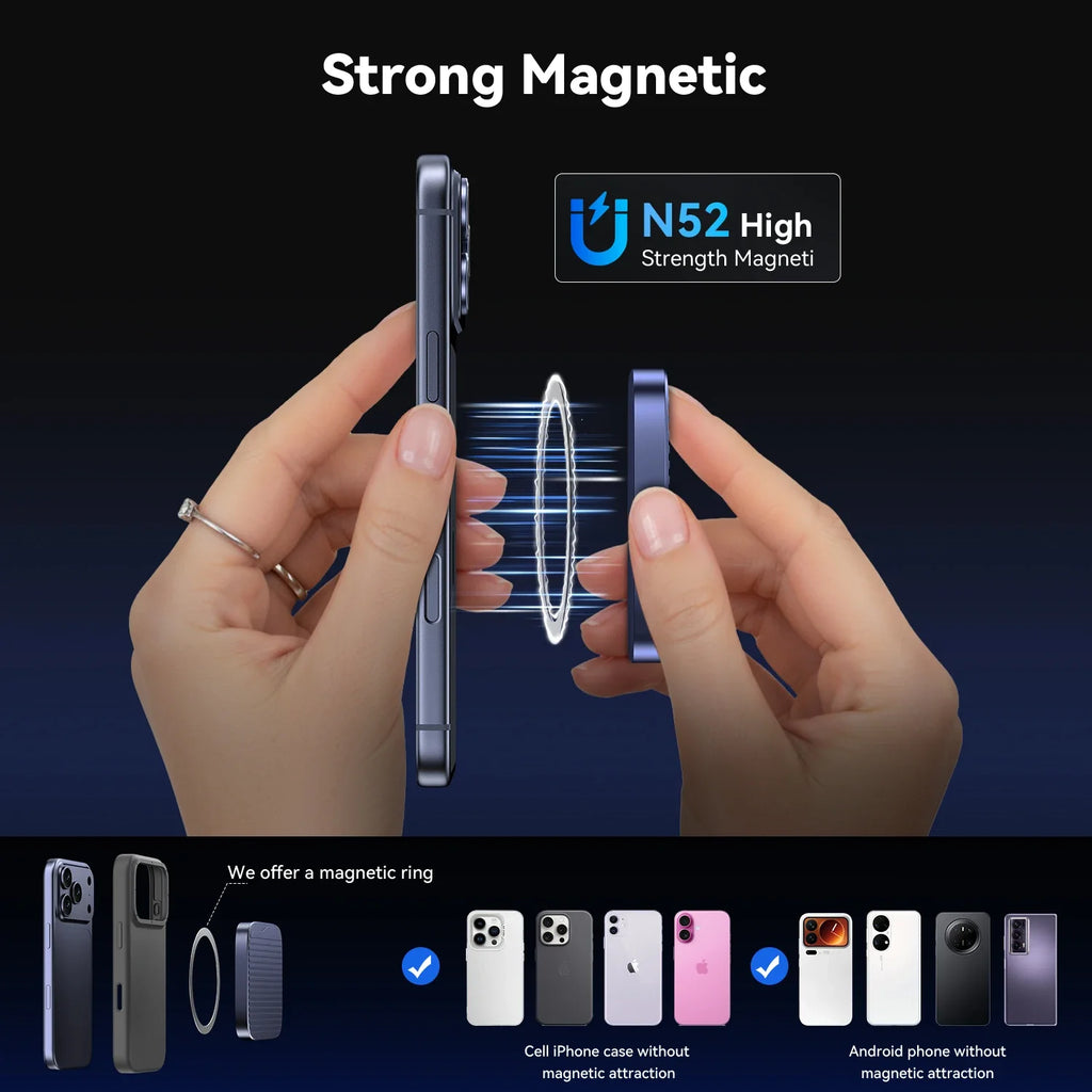 KOOTION X7MAX Magnetic Portable External SSD 2000MB/s HDR USB 3.2 GEN2 Record and Store for iPhone 15 16 17 Portable Solid State by FLIPSTYLEZLLC