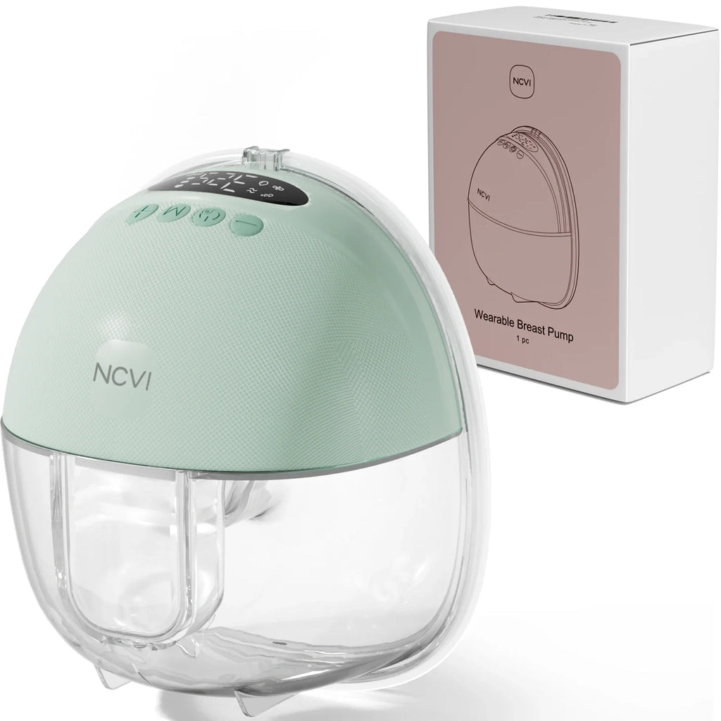 NCVI Electric Breast Pump,Hands-Free for Breastfeeding Pump, Ultra-Quiet Portable Wireless Pump, 3 Flange Sizes(19/21/24mm) by FLIPSTYLEZLLC