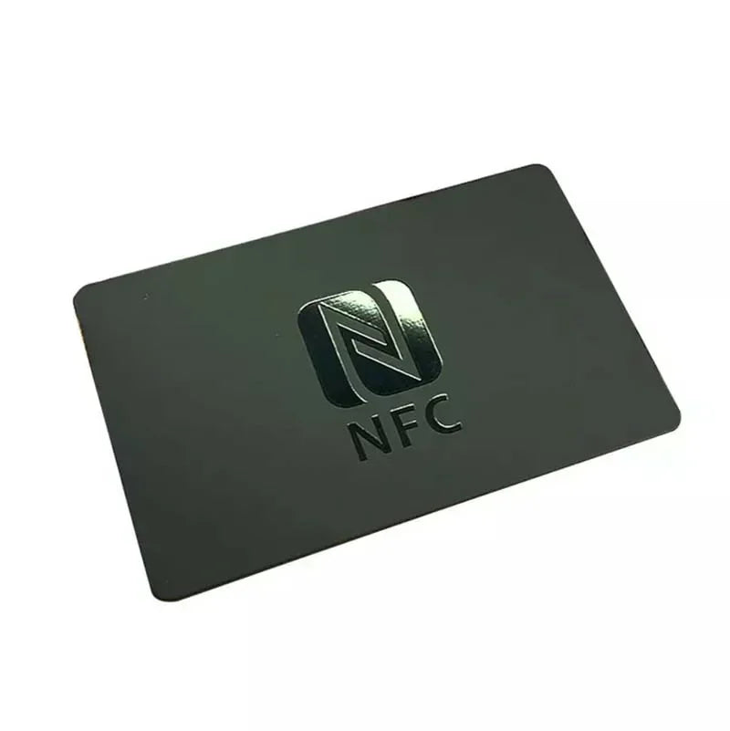 Wholesale Customized NFC Business Card Tag 213 Programmable Smart Luxury QR Code PVC VIP NFC Business Card by FLIPSTYLEZLLC