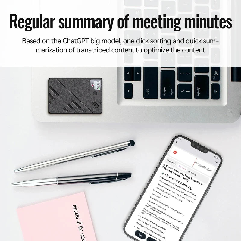 AI Voice Recorder Intelligence APP GPT Control Audio Mind Map Real Time Transcription/Summary/Translation Phone Calls Recording by FLIPSTYLEZLLC