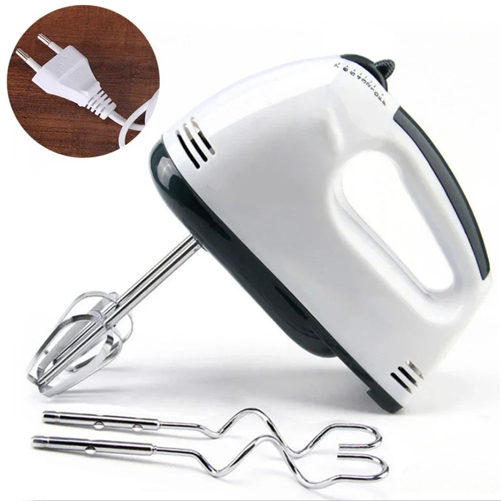 Multifunctional 7 Speed 100W Electric Handheld Mixer Egg Beater Automatic Cream Food Cake Baking Dough Mixer Food Blender Mixer by FLIPSTYLEZLLC