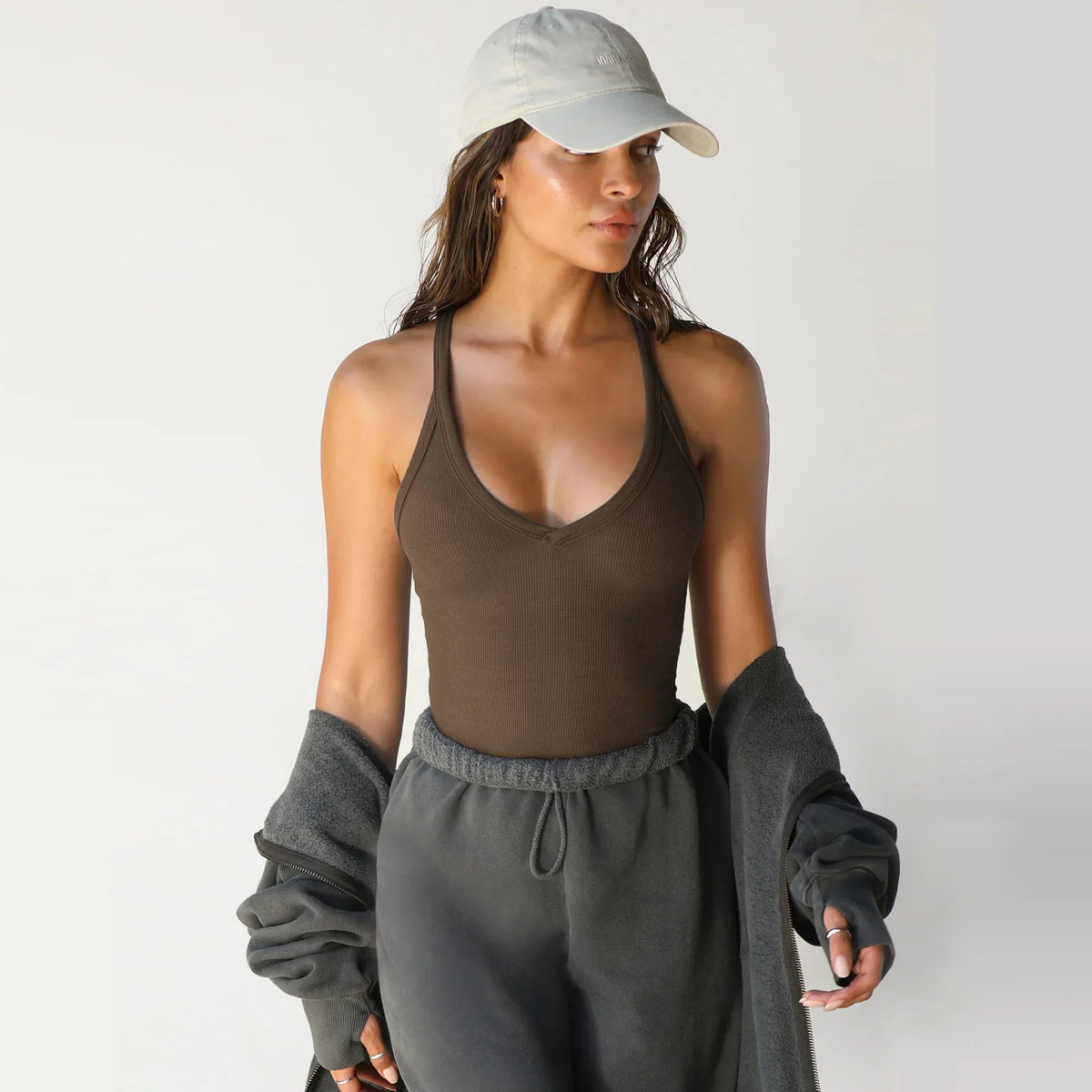 Sporty Style Tank Top Women Yoga Style Vest Solid Color Slim Fit Strapless Sportswear 2026 New Summer Dress up Female Clothing by Ladyez