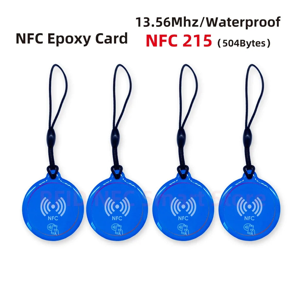 NFC Dripping Card 13.56Mhz Smart Card 504Bytes Nt/ag 215 Tag Card Smart Business Card For All NFC Enabled Phone by FLIPSTYLEZLLC