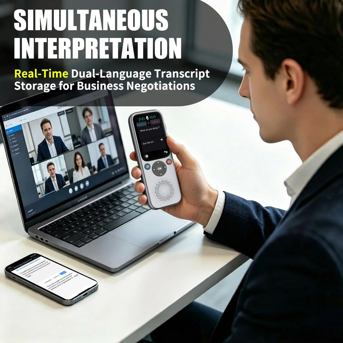Language Translator Device Support 138 Real-time Language Translator Translation AI Translator with ChatGPT Translator by FLIPSTYLEZLLC
