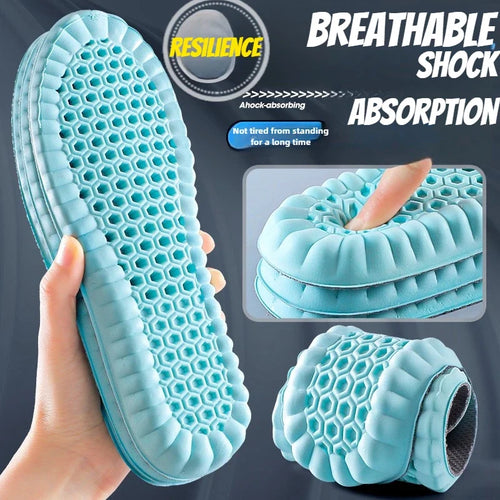 1 Pair Breathable Shock-Absorbing Insoles Men's Outdoor Sport Insoles by FLIPSTYLEZLLC