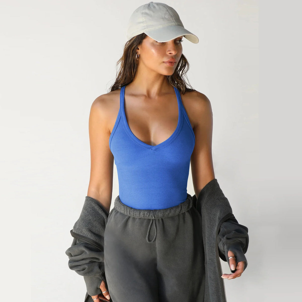 Sporty Style Tank Top Women Yoga Style Vest Solid Color Slim Fit Strapless Sportswear 2026 New Summer Dress up Female Clothing by Ladyez