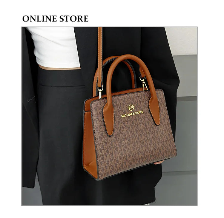 New Michael Kors Women's Fashion Casual Cross Shoulder Bag MK Handbag Business Travel Bag Multi Functional Letter Bag by FLIPSTYLEZLLC