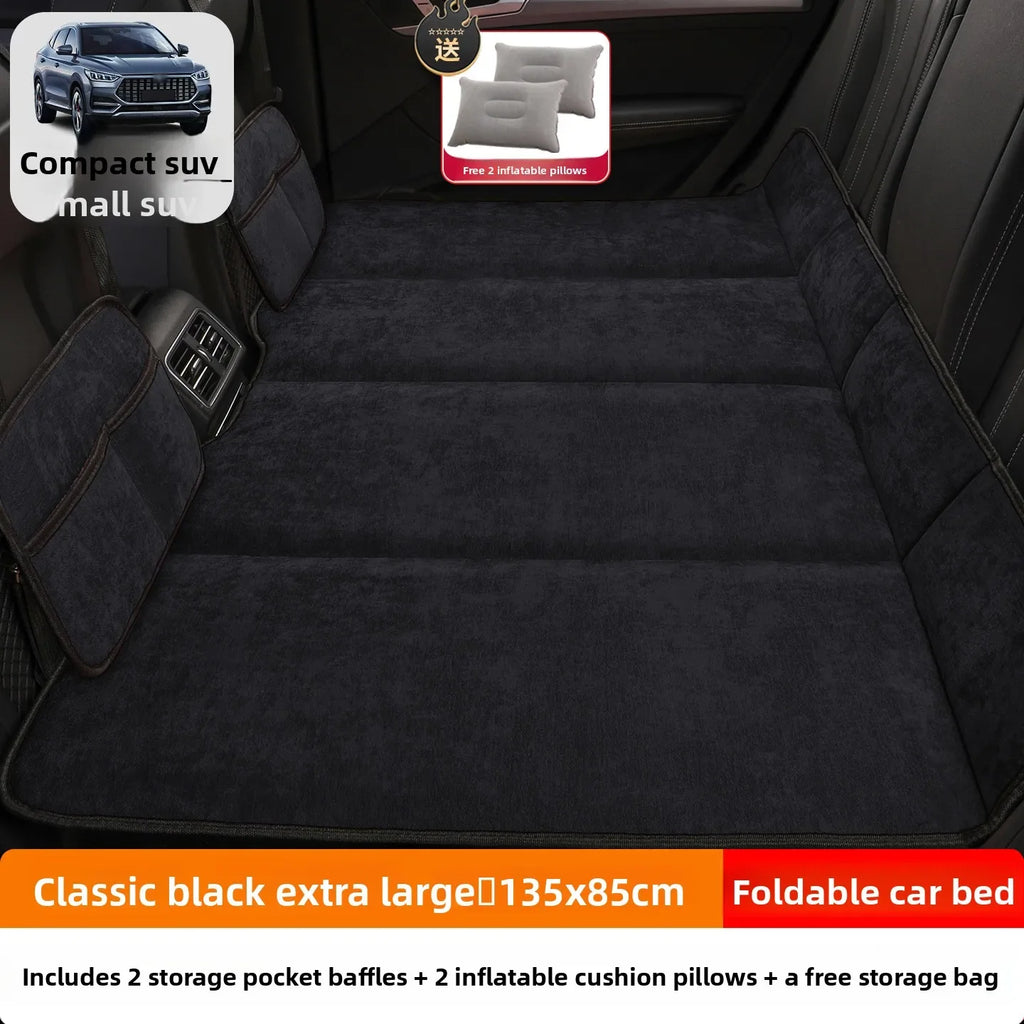 Car Rear Seat Sleeping Pad In-car Foldable Mattress Long-distance Travel Mattress Essential Sleeping Tool For Self-driving Trips by FLIPSTYLEZLLC