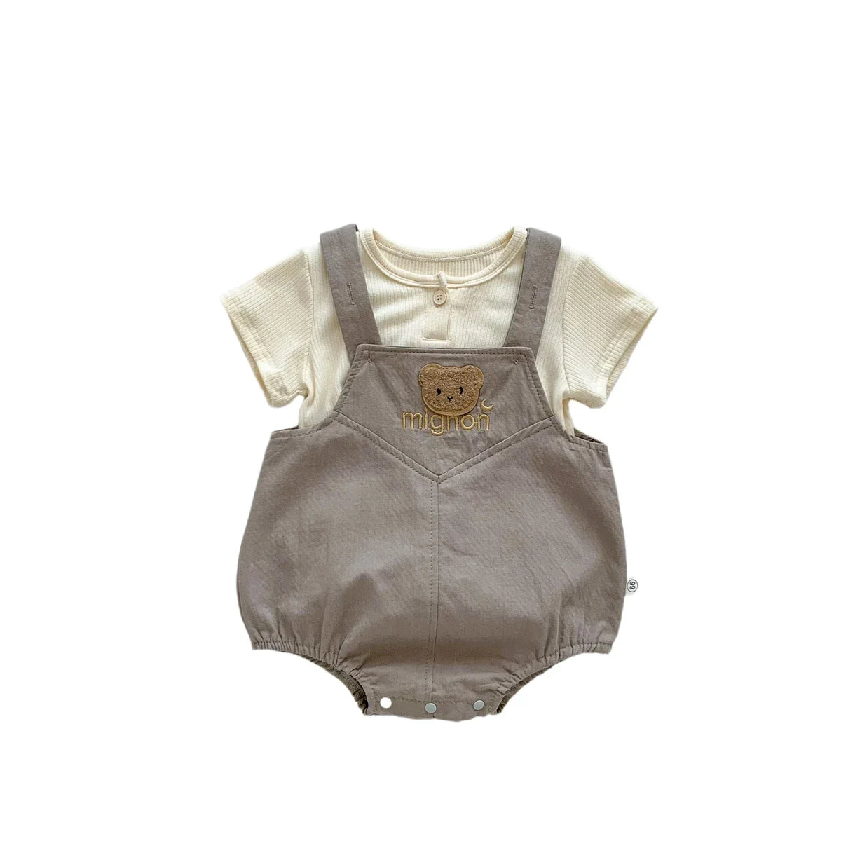 Summer Baby Clothes Set Cute Bear Print Baby Overalls 0-24 Months by FLIPSTYLEZLLC
