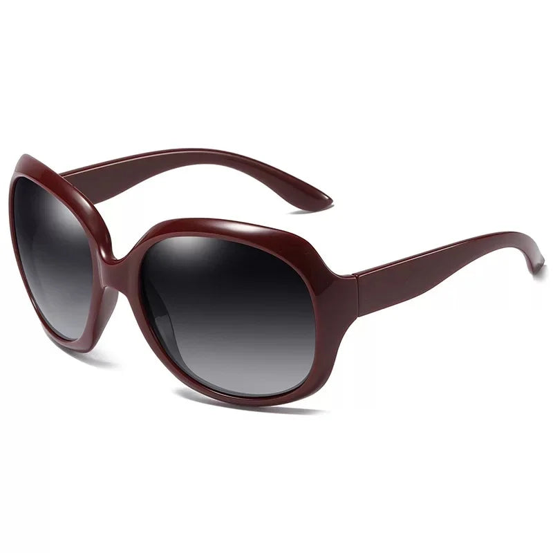 Polarized Women Sunglasses Oversized Anti Reflective UV400 Fashionable Simple Sports Style Drive by FLIPSTYLEZLLC