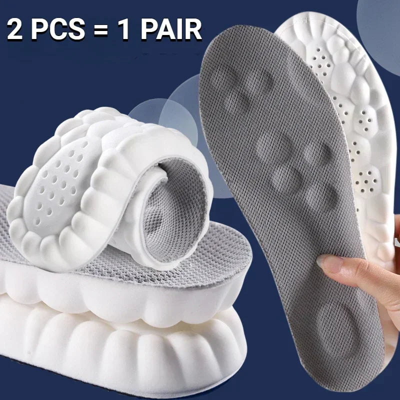 1 Pair Breathable Shock-Absorbing Insoles Men's Outdoor Sport Insoles by FLIPSTYLEZLLC