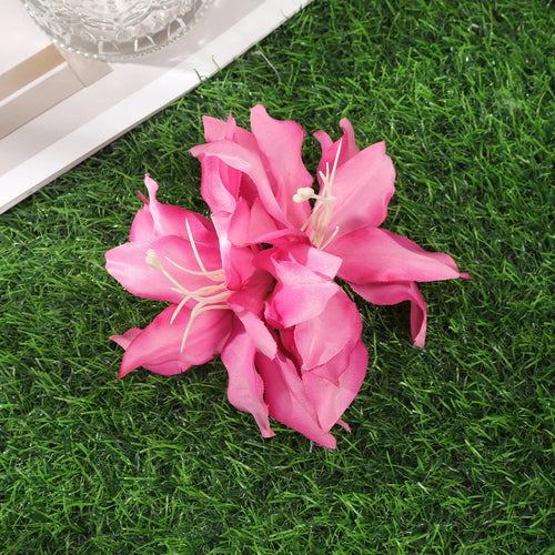 Away Hawaiian Flower Hair Clip by Raspberry Eurybia