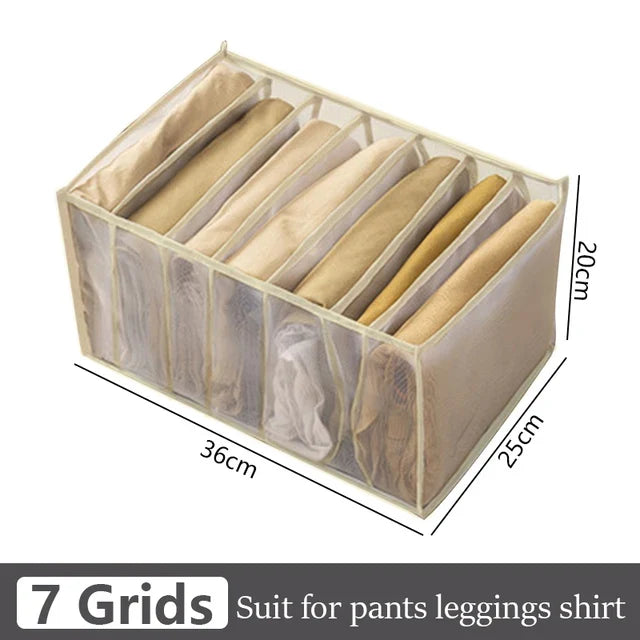 Jeans Organization Storage Box Closet Organizer Clothing Organization System Drawer Organizers Cabinet Pants Storage Organizer by FLIPSTYLEZLLC