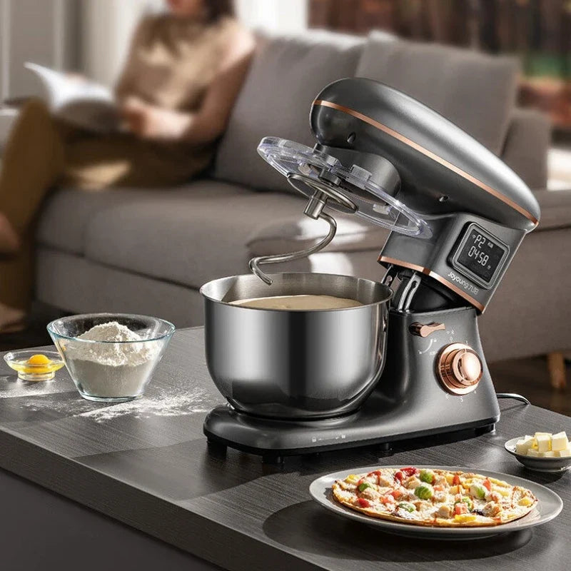 Multifunctional Stand Mixer, Automatic Dough Kneader with Fermentation Function, All-in-One Food Mixer for Home by FLIPSTYLEZLLC