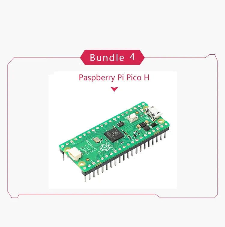 Original Raspberry Pi Pico/2, Pico with Wireless WiFi Development Board, Pico or Pico H with Pin Header, Support MicroPython/C++ by FLIPSTYLEZLLC