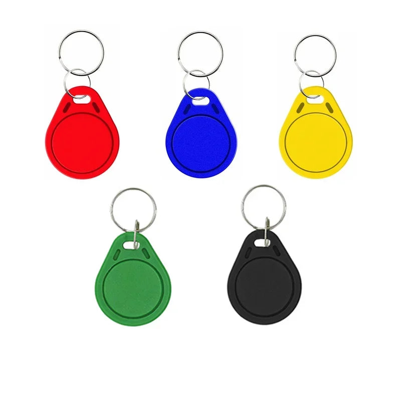 5YOA 5/10pcs RFID 13.56mhz Smart Chip Keychain Ic Rewritable Label Waterproof Copy Card Badge Uid Token Tag Clone Duplicator by FLIPSTYLEZLLC