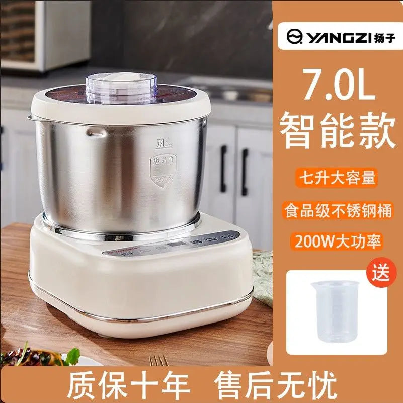 Dough mixer large household dough kneading machine fully automatic chef machine dough fermentation household mixer by FLIPSTYLEZLLC
