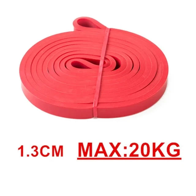 Resistance Band Heavy Duty Latex Sports Elastic Belt Pull Up Assist Bands For Pilates Workout Out Fitness Shape Body Home Gym by Yangchen Chioce Store
