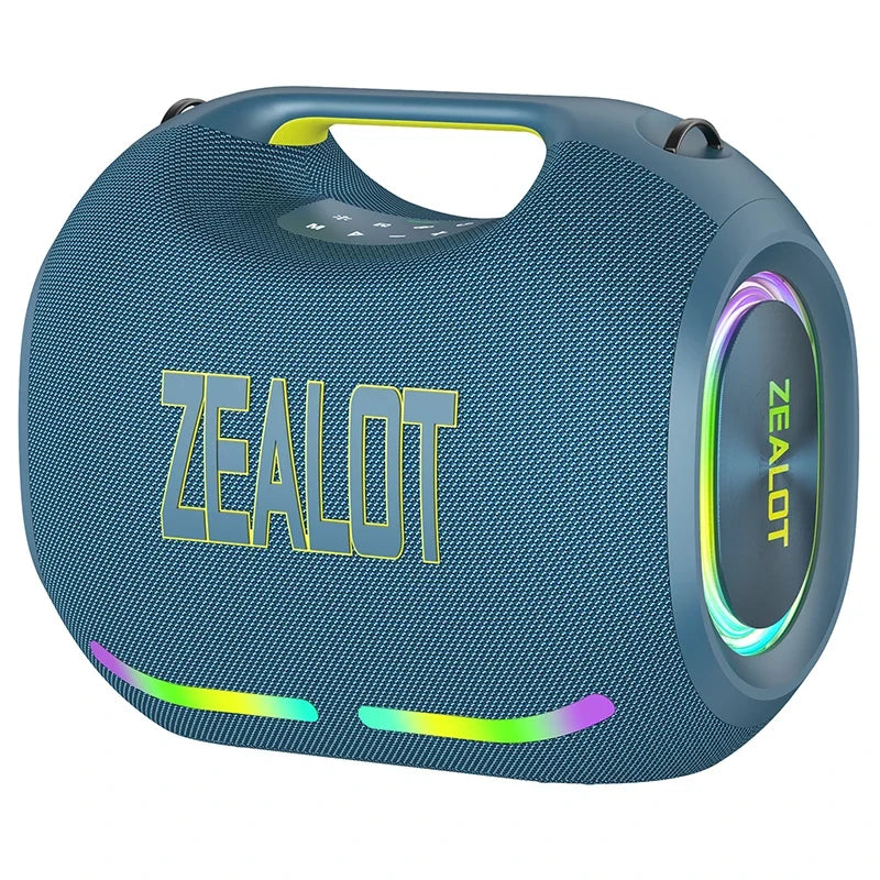 ZEALOT-ZE21 250W Big Power Wireless TWS Subwoofer Bluetooth Speaker High Volume Waterproof Portable Mobile Power HIFI Sound by FLIPSTYLEZLLC