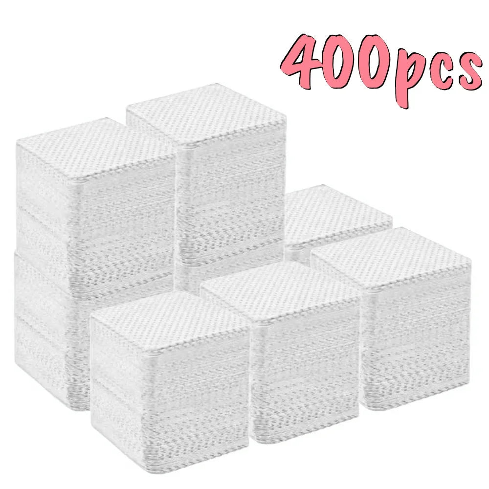20/600pcs Lint-Free Nail Wipes Gel Cleansing Tissues Aluminum-Free Nail Polish Remover Pads for NaiArt Beauty Cleaning Care Tool by AliExpress