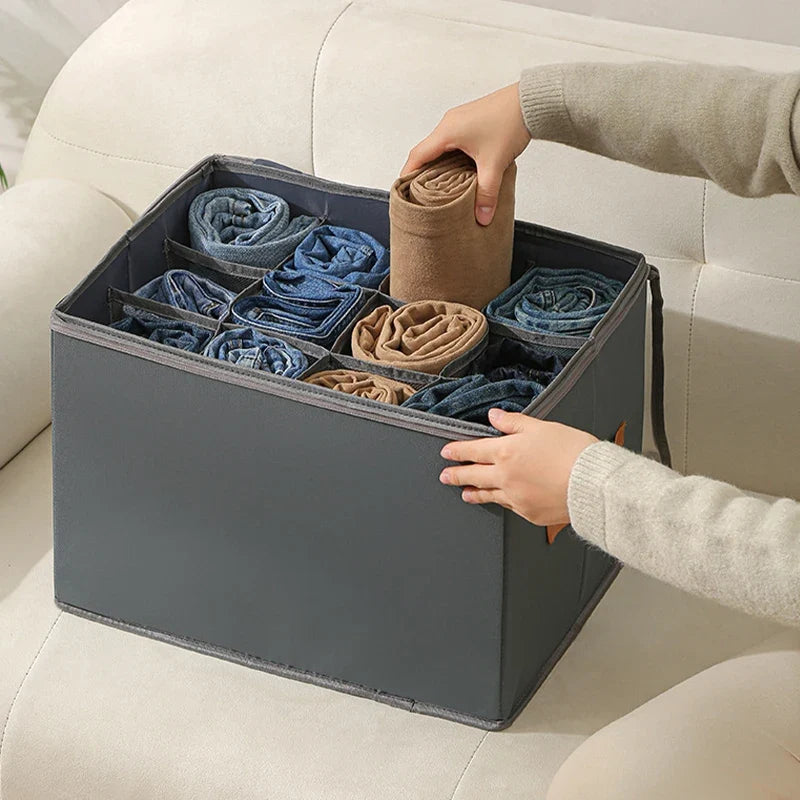Shoe Organizer for Closet Foldable Shoe Storage Containers with Clear Cover Fits up to 16-32 Pairs with Adjustabele Dividers by FLIPSTYLEZLLC