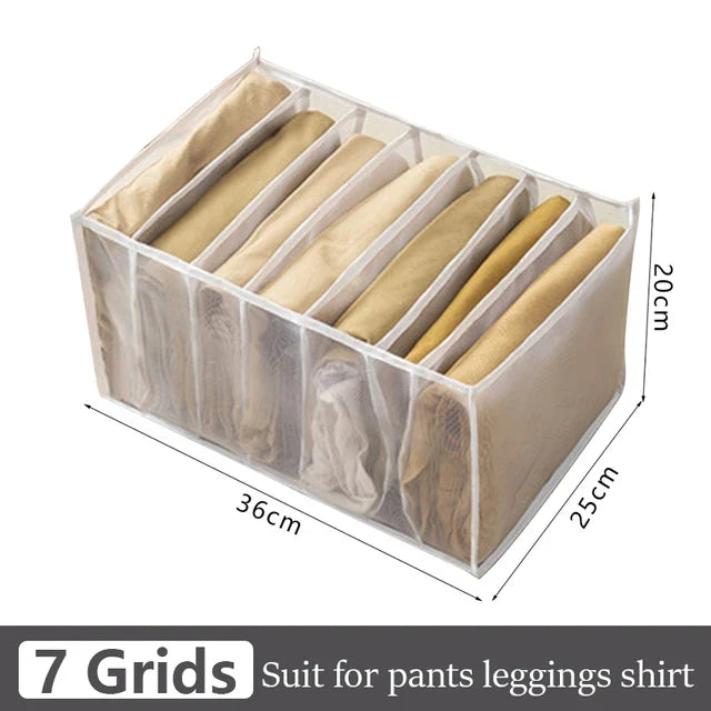 Jeans Organization Storage Box Closet Organizer Clothing Organization System Drawer Organizers Cabinet Pants Storage Organizer by FLIPSTYLEZLLC