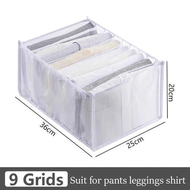 Jeans Organization Storage Box Closet Organizer Clothing Organization System Drawer Organizers Cabinet Pants Storage Organizer by FLIPSTYLEZLLC