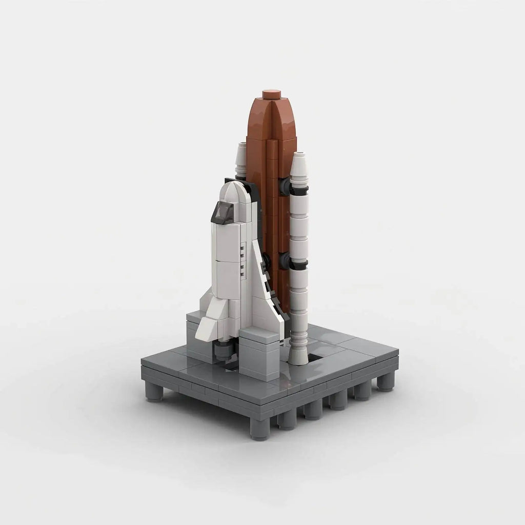 Moc Space Shuttle Model Building Blocks DIY Tech Custom Puzzle Space Shuttles Rocket Aircraft Rocket Propelled Plane Gifts by FLIPSTYLEZLLC