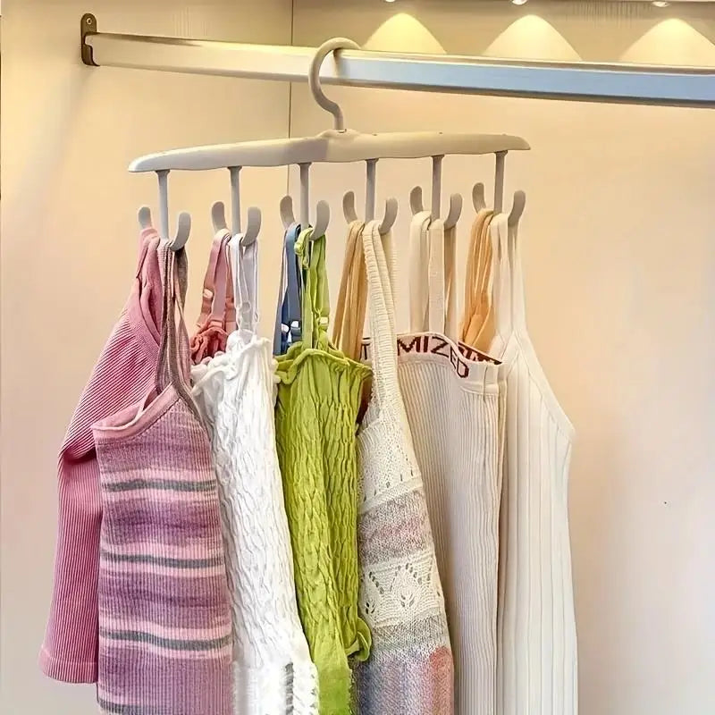 12-Hook Rotating Hanger – Space-Saving Closet Organizer for Ties by FLIPSTYLEZLLC