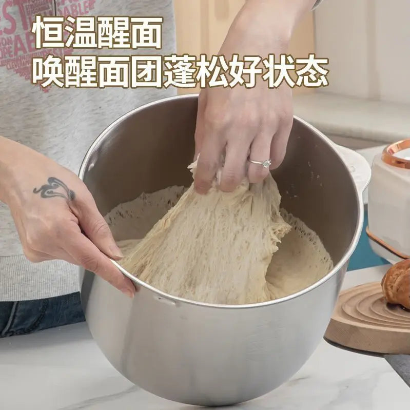 Dough mixer large household dough kneading machine fully automatic chef machine dough fermentation household mixer by FLIPSTYLEZLLC