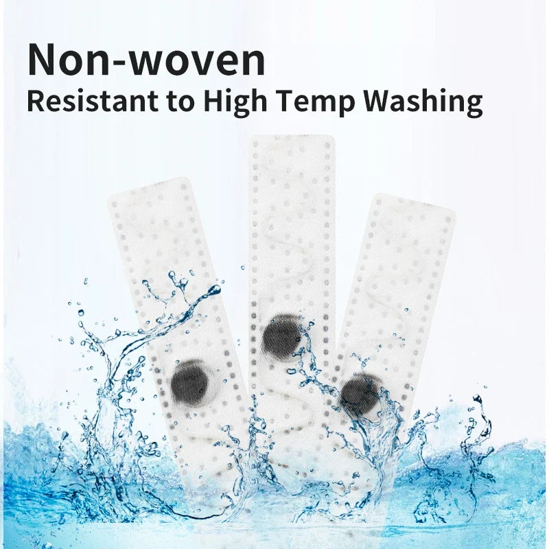100pcs UHF RFID Tag UHF Sew Soft Textile Non-Woven Label Laundry Tag by FLIPSTYLEZLLC