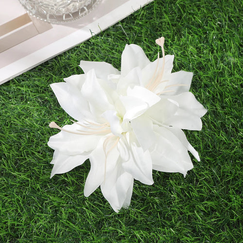 Away Hawaiian Flower Hair Clip by Raspberry Eurybia