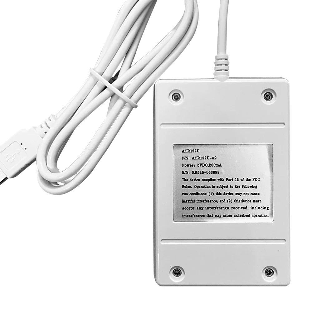 ACR122U RFID access card reader duplicator 13.56MHZ NFC support ISO / IEC18092 smart chip card crack writer by FLIPSTYLEZLLC