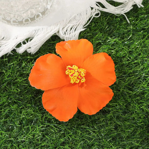 Away Hawaiian Flower Hair Clip by Raspberry Eurybia