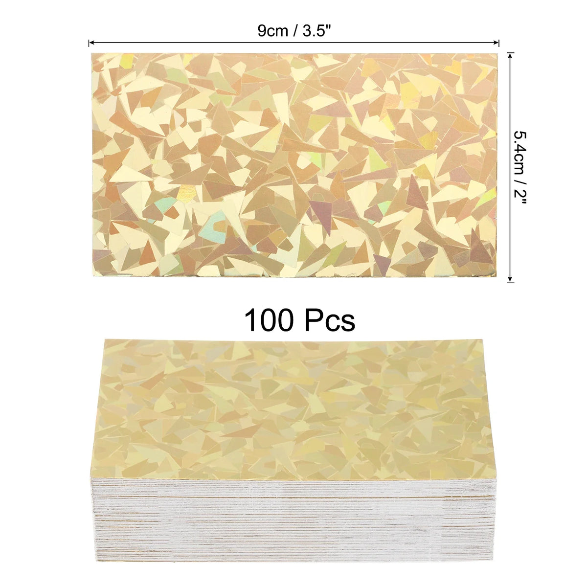 50/100Pcs Business Card Stock Blank Business Cards for Laser Printer Small Message Card Graffiti Scrapbooking DIY Thanks by FLIPSTYLEZLLC