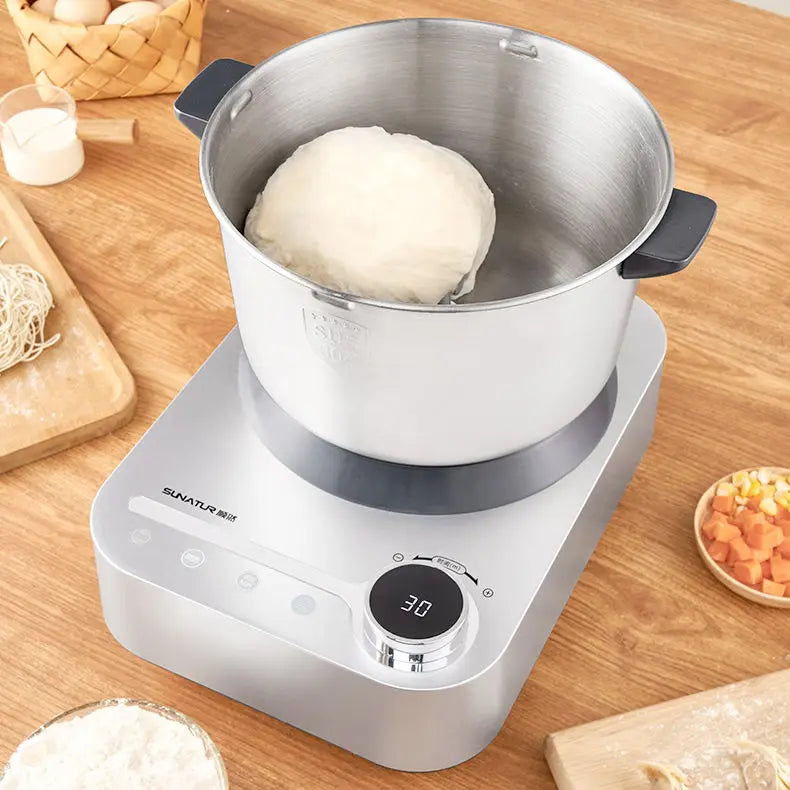 Small Home Chef Machine: Multifunctional Dough Kneader, Auto Knead & Ferment cake mixer machine by FLIPSTYLEZLLC