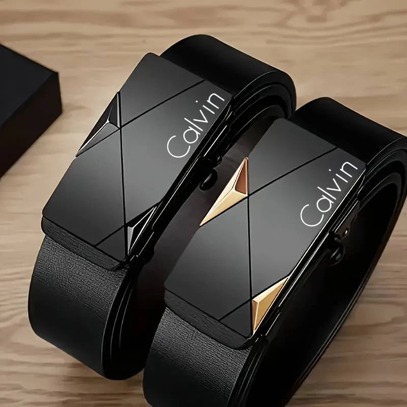 Stylish Men's PU Leather Belt - Fashion Belts for Daily Life, Leisure, by AliExpress