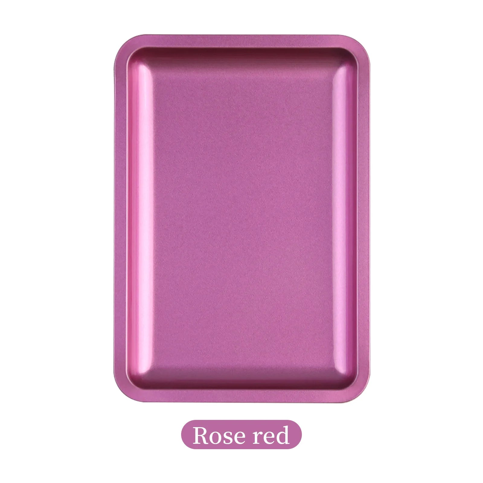 1PC Square Stainless Steel Cosmetic Storage Tray Nail Art Manicure Plate Tweezers Clippers Pens Container False Nails Dish Tools by AliExpress