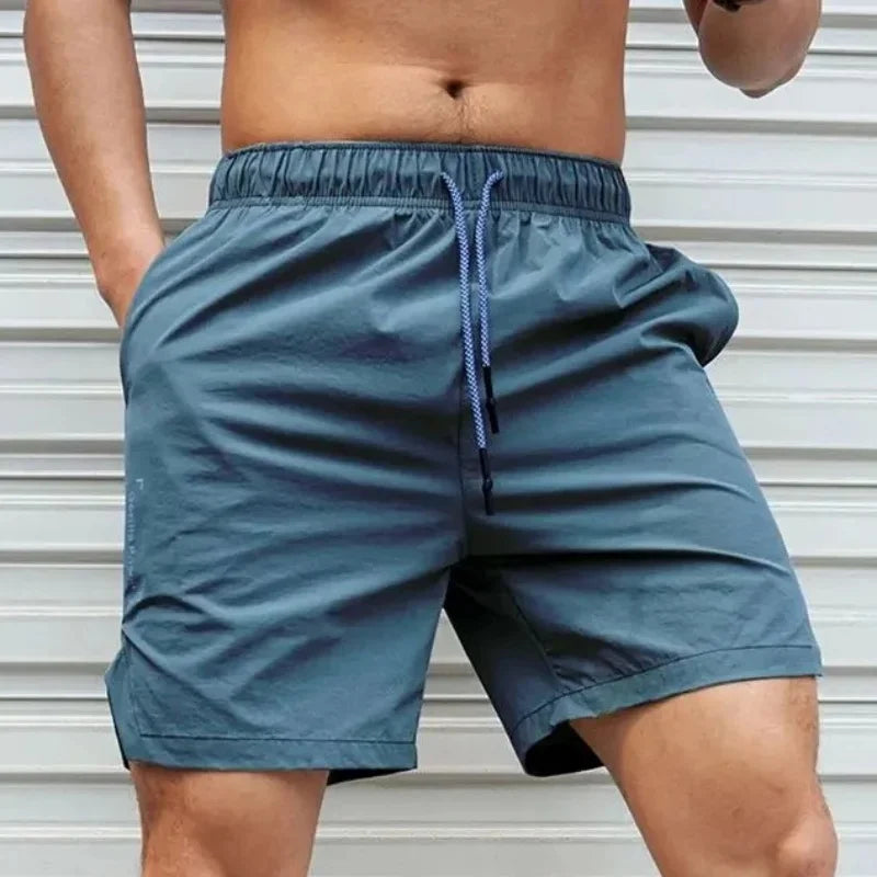 summer Men Shorts Light Weight Thin printing breathable Short Pants Fitness Men Casual Shorts Quick-drying Drawstring Shorts by FLIPSTYLEZLLC