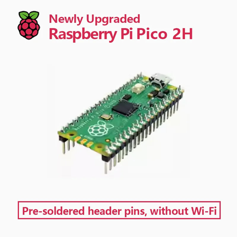 Original Raspberry Pi Pico/2, Pico with Wireless WiFi Development Board, Pico or Pico H with Pin Header, Support MicroPython/C++ by FLIPSTYLEZLLC