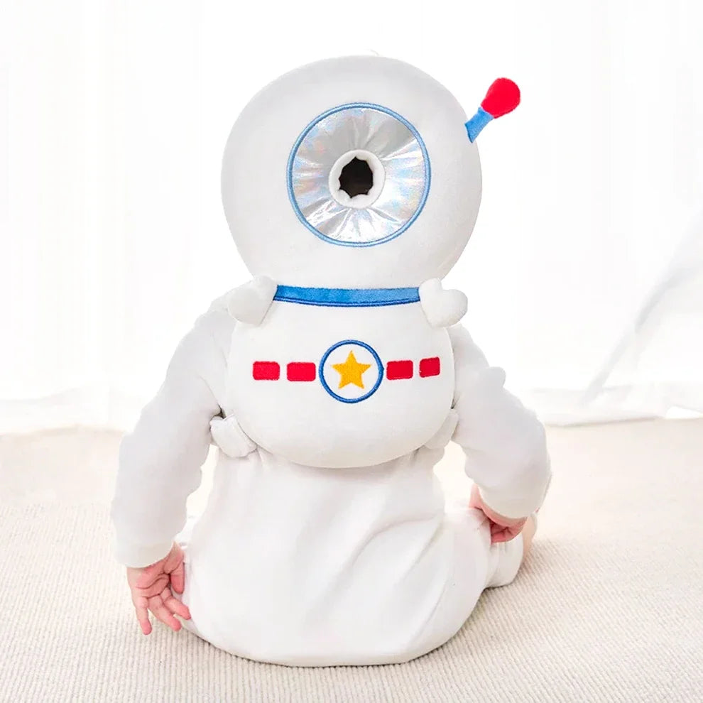 1pc Baby Head Protector Pillow - Protective Backpack, Anti-Fall Head Pillow, Adjustable Baby Head Protection Pad, Comfortable, Cute Cartoon Design, Suitable for Baby Walking and Crawling by FLIPSTYLEZLLC
