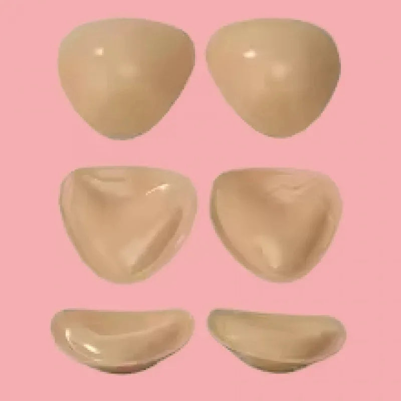 New Thick Double Sided Sticky Bra Inserts Push Up Enhancers for Women's Swimsuits Bikinis by Urban Fashion Icon