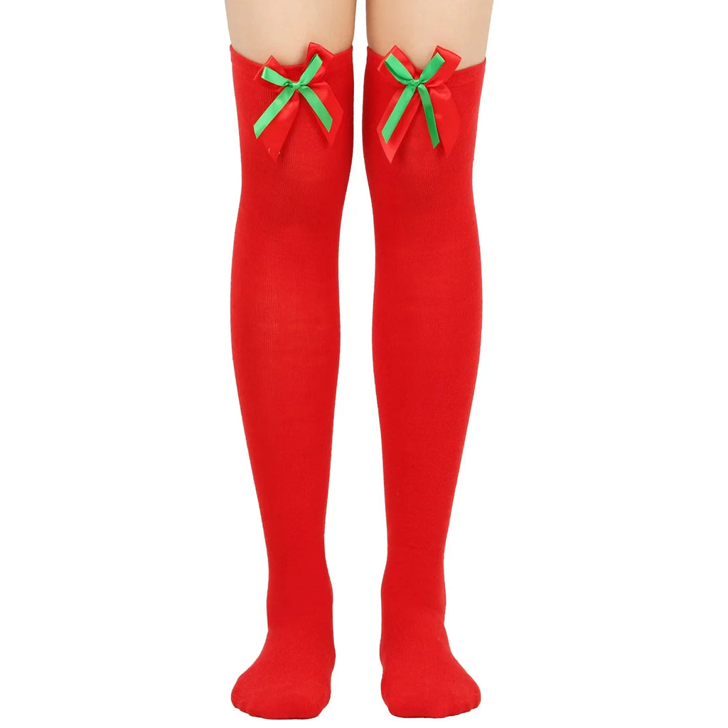 Knee High Christmas Stockings by Kore Kawaii