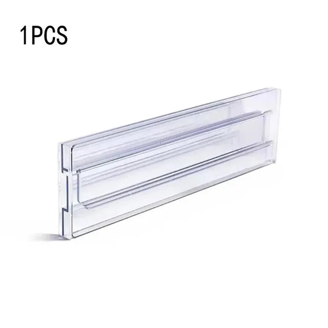 1/2/4/6/8PCS Drawer Wardrobe Dividers Organizers Expandable From Kitchen Drawer Organizer, Clear Plastic Partition Plate Tools by FLIPSTYLEZLLC